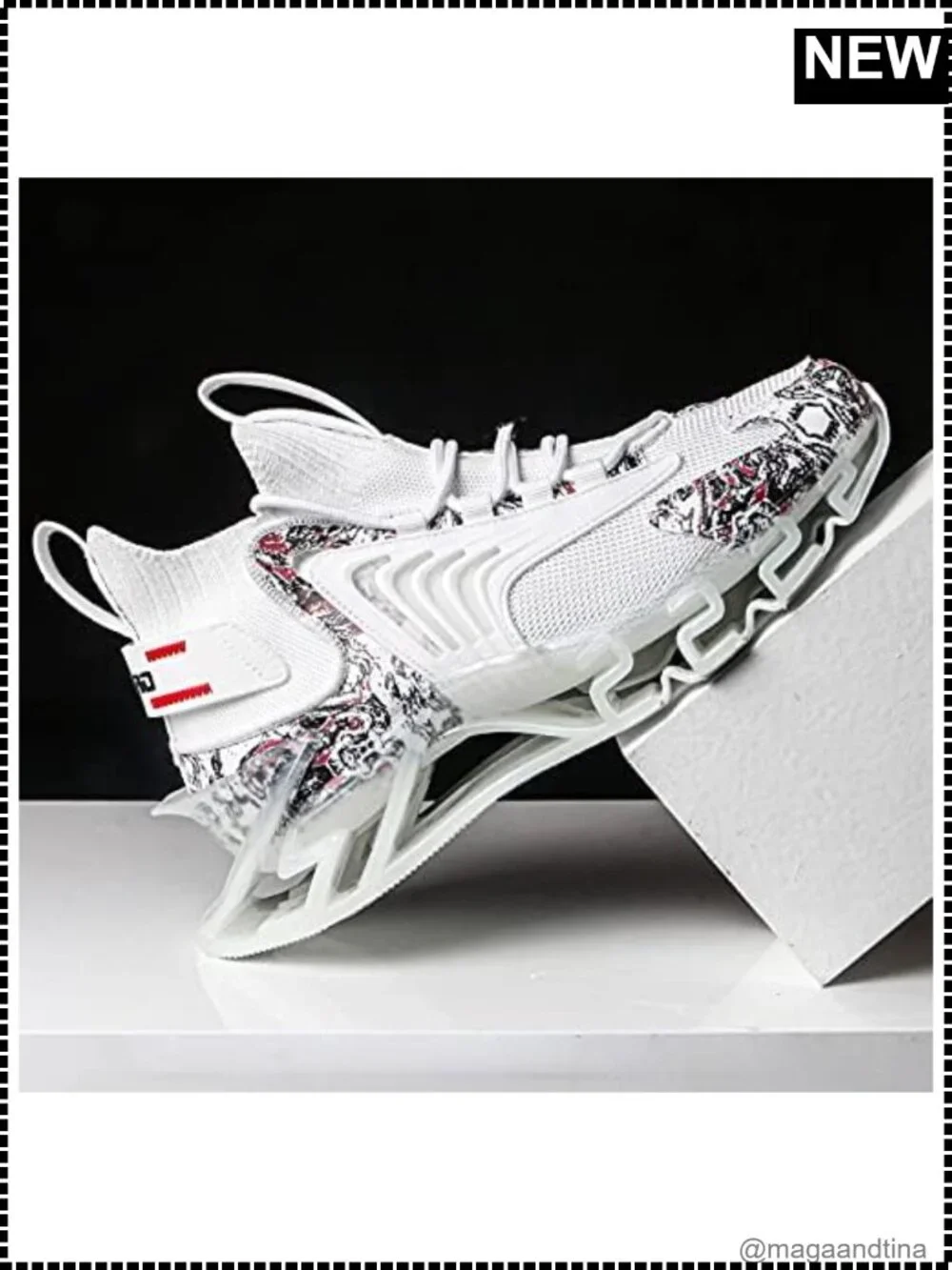 Men's Trail Running Sneakers Breathable Mesh Athletic Shoes